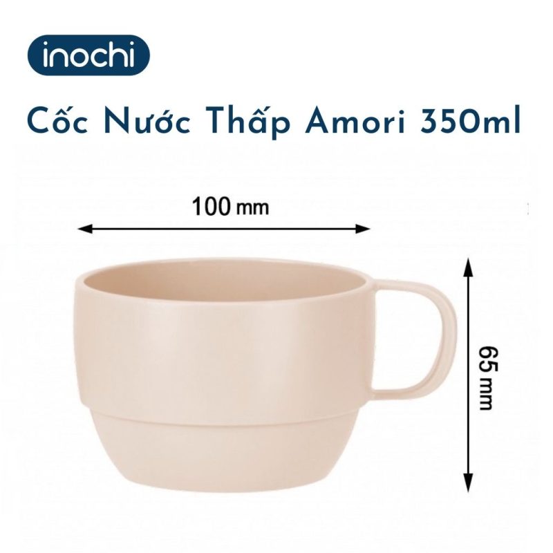 Cốc nước thấp Amori 350ml