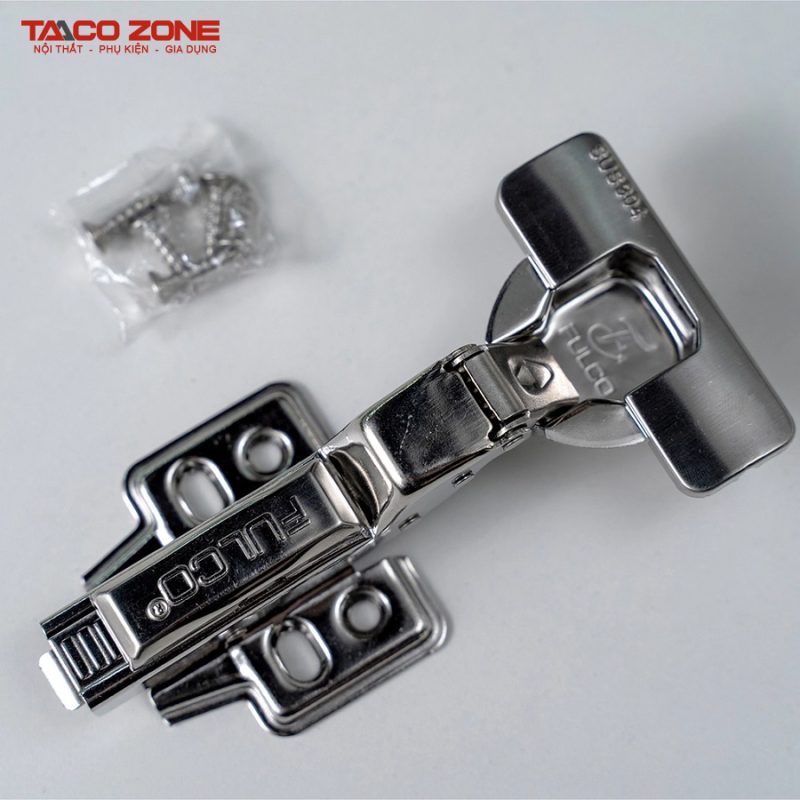 Bản lề Inox 304 giảm chấn, cao cấp FC888 - Taaco Zone