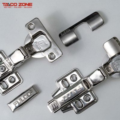 Bản lề Inox 304 giảm chấn, cao cấp FC888 - Taaco Zone