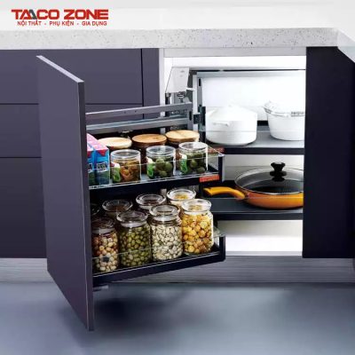 Kệ giá góc liên hoàn Inox 304 FC0504A - Taaco Zone