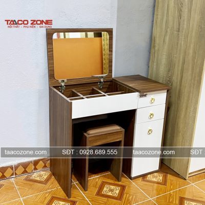 Bàn phấn gương lật thông minh 2 IN 1- Taaco Zone